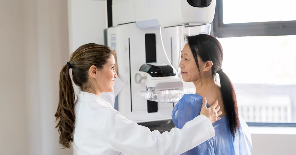 Digital mammogram breast screening at DCDC Dubai