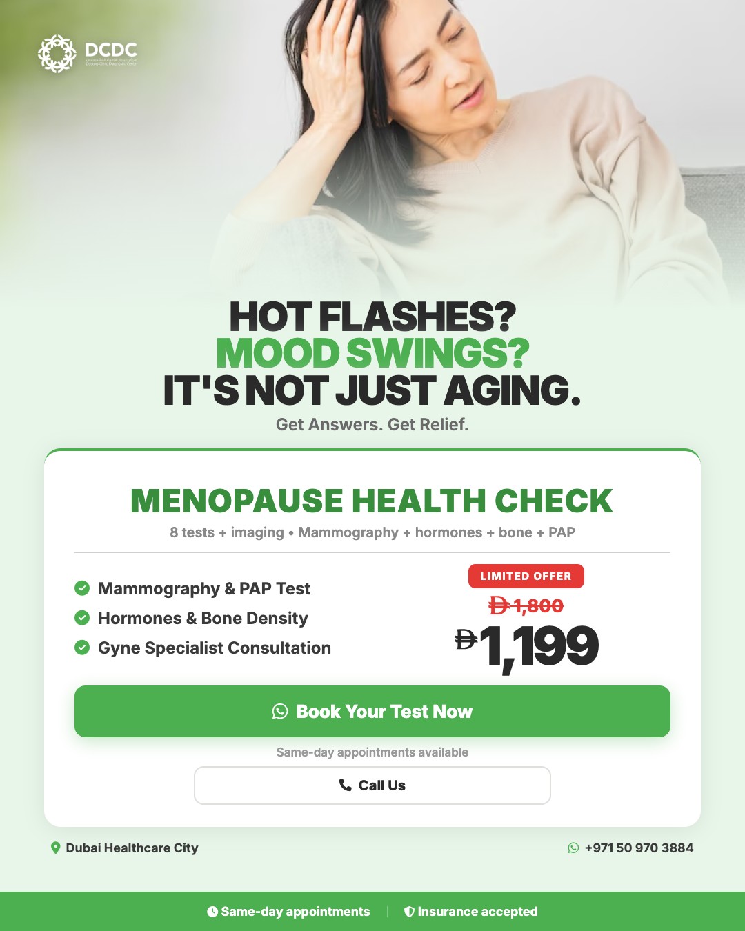 Menopause Health Check - DCDC Women's Health