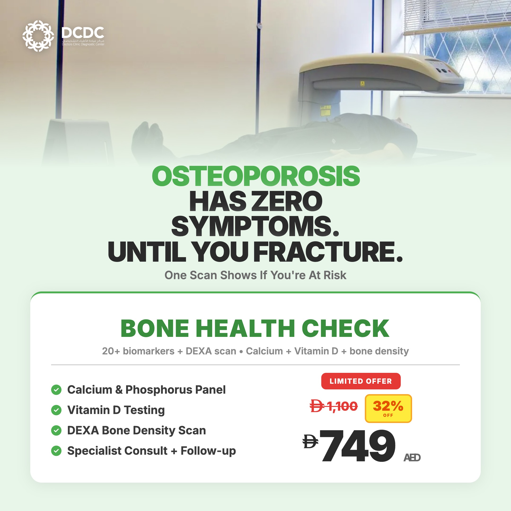 Bone Health Check - DCDC Body & Organ Health