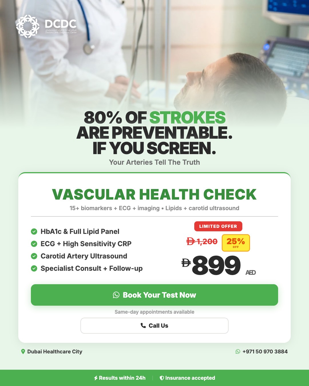 Vascular Health Check - DCDC Heart & Vascular Health