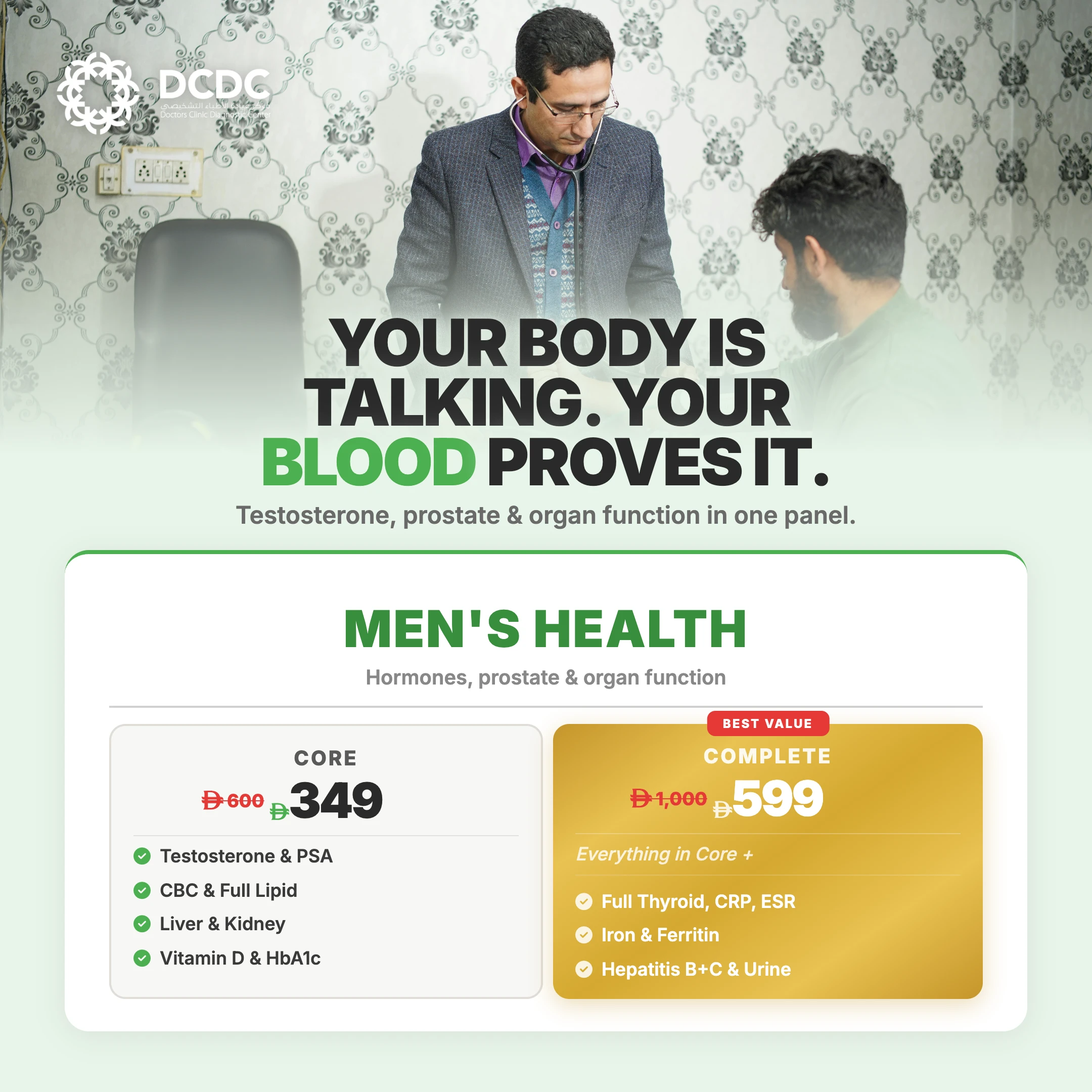 Men's Health Package